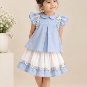 Blue Blossom Co-ord Set 🌼